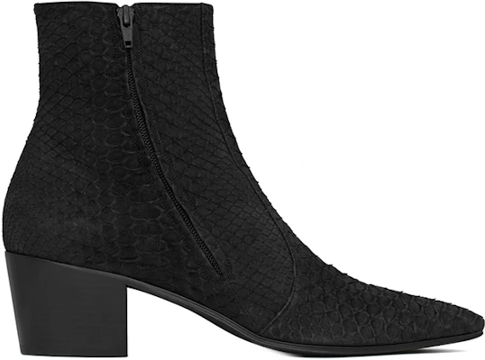 Saint Laurent Leather Pointed Zip Ankle Boots 'Black 6cm' 748880EY1001000 Order Saint Laurent Leather Pointed Zip Ankle Boots 'Black 6cm' 748880EY1001000