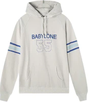 Saint Laurent Letter & Number Print Hoodie Off-White Casual Wear 534408YB2XA9776 Saint Laurent Letter & Number Print Hoodie Off-White Casual Wear 534408YB2XA9776
