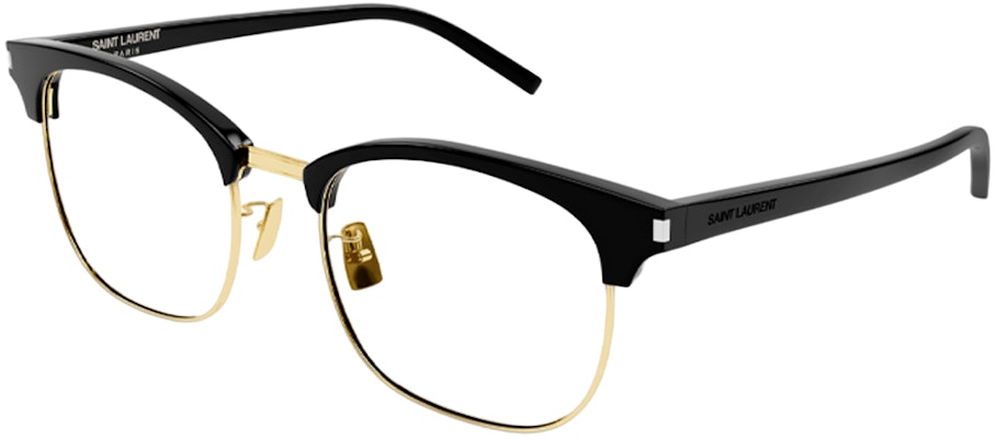 SAINT LAURENT Lettered Temple Square Optical Glasses Black Unisex Couples Frame SL104 F002 Buy SAINT LAURENT Lettered Temple Square Optical Glasses Black Unisex Couples Frame SL104 F002