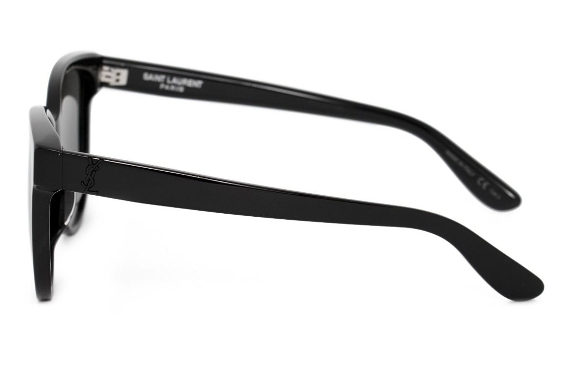 SAINT LAURENT Logo Cat-Eye Sunglasses Unisex Black Classic Style. SLM23K-001 圖 4