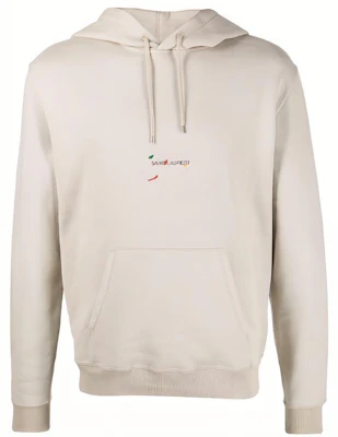 聖羅蘭Logo印花連帽衫 米色 689399Y36QQ9760 Buy 聖羅蘭Logo印花連帽衫 米色 689399Y36QQ9760