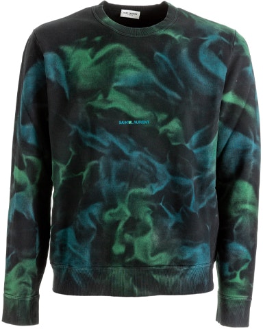 saint-laurent-logo-tie-dye-crewneck-long-sleeve-sweatshirt-green-652506-y36-cz-1164