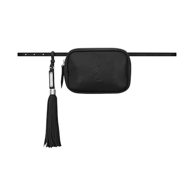 Saint Laurent Lou Belt Bag Smooth Leather Black