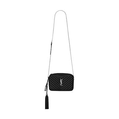 Saint Laurent Lou Camera Bag Crossbody Matelasse Leather Black