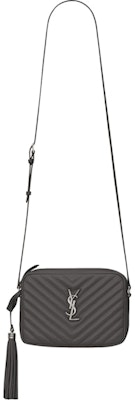 Saint Laurent Lou Camera Bag Small Quilted Leather Asphalt Grey Buy Saint Laurent Lou Camera Bag Small Quilted Leather Asphalt Grey