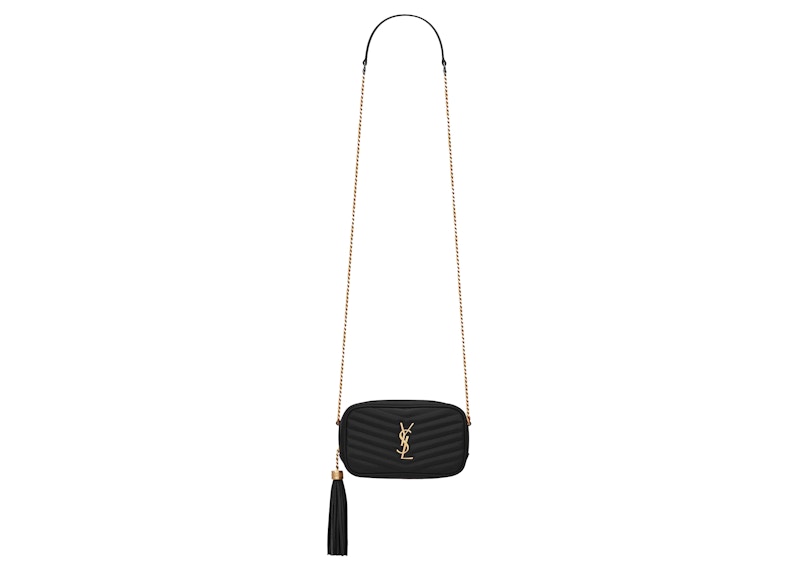 Saint Laurent Lou Crossbody Bag Mini Black