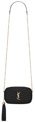 Saint Laurent Lou Crossbody Bag Mini Black Buy Saint Laurent Lou Crossbody Bag Mini Black