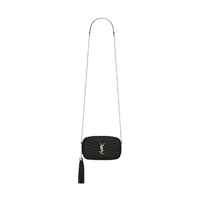 Saint Laurent Lou Crossbody Bag Mini Black