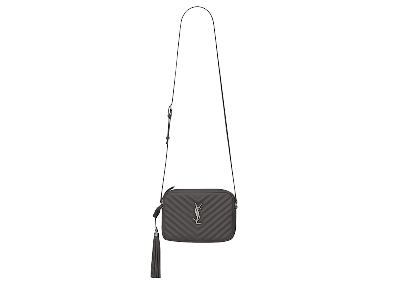 Saint Laurent Lou Crossbody Bag Quilted Black