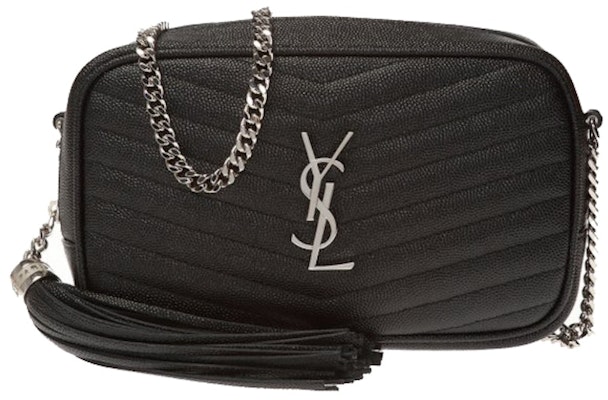 Saint Laurent Lou Shoulder Bag Matelasse Mini Black Buy Saint Laurent Lou Shoulder Bag Matelasse Mini Black