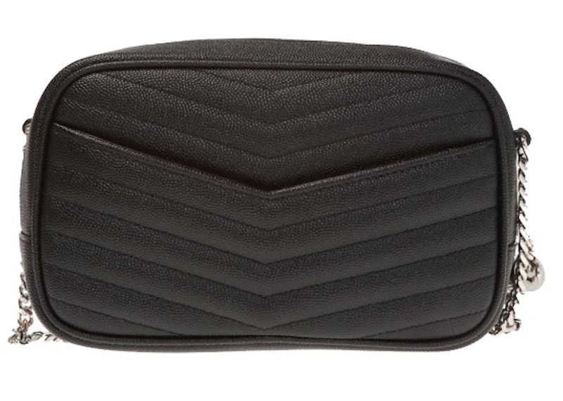 Order Bolso Mini Matelassé Negro de Hombre con Correa de Saint Laurent