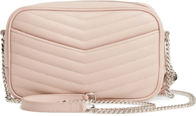 Saint Laurent Lou Shoulder Bag Matelasse Mini Pink Order Saint Laurent Lou Shoulder Bag Matelasse Mini Pink