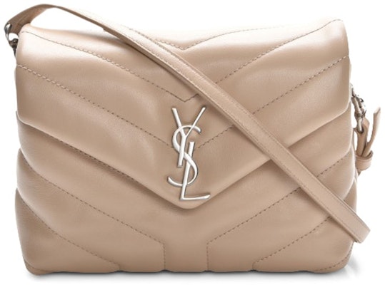 Saint Laurent LouLou Crossbody Matelasse Toy Beige Buy Saint Laurent LouLou Crossbody Matelasse Toy Beige