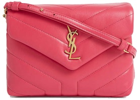 Saint Laurent Loulou Matelasse Y Leather Gold-tone Toy Freesia Saint Laurent Loulou Matelasse Y Leather Gold-tone Toy Freesia