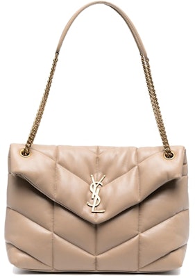 Saint Laurent Loulou Puffer Quilted Shoulder Bag Nude/Beige Buy Saint Laurent Loulou Puffer Quilted Shoulder Bag Nude/Beige