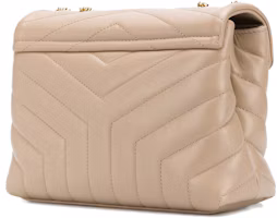 Order Saint Laurent Loulou Quilted Shoulder Bag Beige