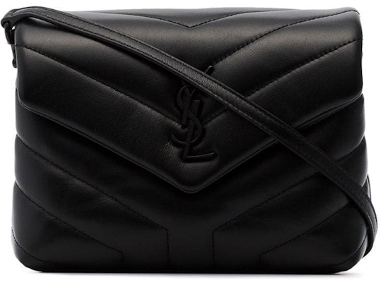 Saint Laurent Loulou Shoulder Bag Matelasse Black-tone Toy Black Buy Saint Laurent Loulou Shoulder Bag Matelasse Black-tone Toy Black