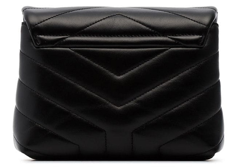 Order Bolso de hombro Saint Laurent Loulou Matelassé en negro juguete.