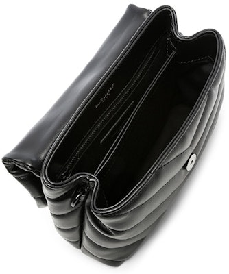 Saint Laurent Loulou Shoulder Bag Matelasse Black-tone Toy Black Lookbook Saint Laurent Loulou Shoulder Bag Matelasse Black-tone Toy Black