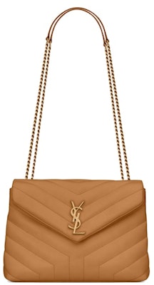 Saint Laurent Loulou Small Chain Bag Matelasse Y Dark Natural Buy Saint Laurent Loulou Small Chain Bag Matelasse Y Dark Natural