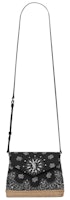 Saint Laurent Loulou Toy Bag Bandana Silver-tone Black Saint Laurent Loulou Toy Bag Bandana Silver-tone Black