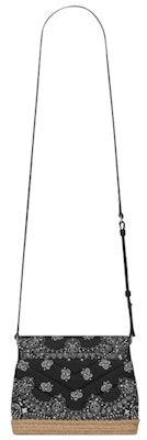 Saint Laurent Loulou Toy Bag Bandana Silver-tone Black Order Saint Laurent Loulou Toy Bag Bandana Silver-tone Black
