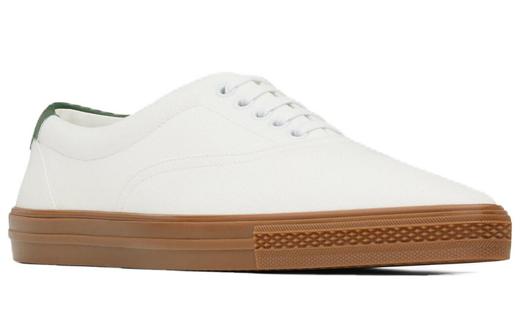 Saint Laurent Low-Top 'White Green' 圖 2
