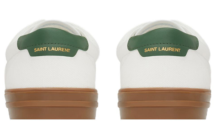 Saint Laurent Low-Top 'White Green' 圖 4