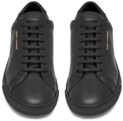 Zapatillas Bajas Saint Laurent 'Cuero Negro' 5336150M5001000 Shop Zapatillas Bajas Saint Laurent 'Cuero Negro' 5336150M5001000