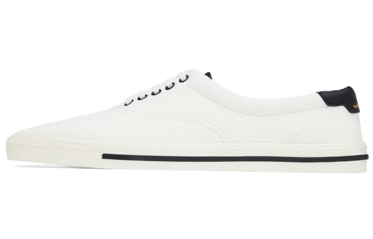 Saint Laurent Low-Top Sneakers 'White Black'