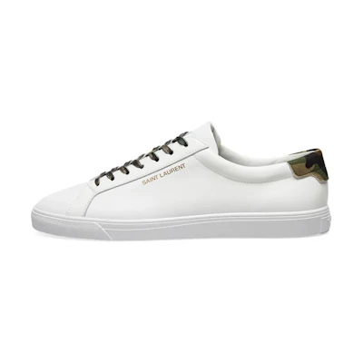 Saint Laurent Low 'White-Green'