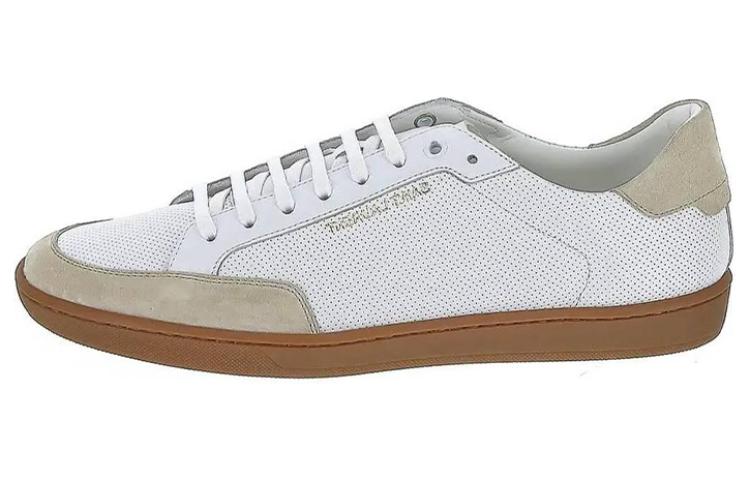 Saint Laurent Low Top Sneaker 'White Leather' 6032231JZA09674