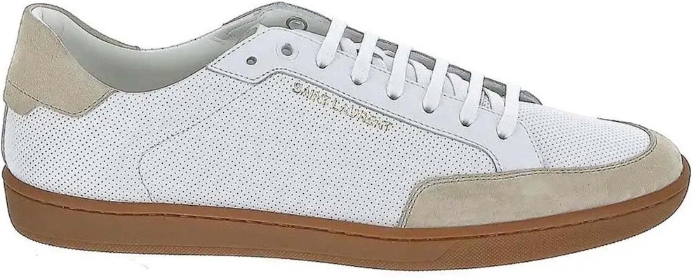 Saint Laurent Sepatu Low Top 'Kulit Putih' 6032231JZA09674 Order Saint Laurent Sepatu Low Top 'Kulit Putih' 6032231JZA09674