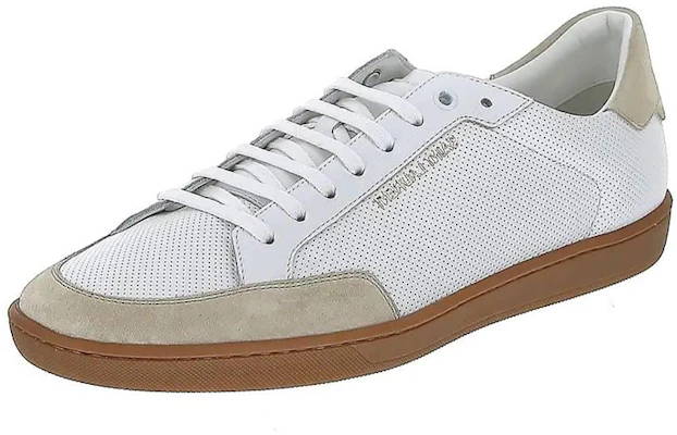 Saint Laurent Sepatu Low Top 'Kulit Putih' 6032231JZA09674 Lookbook Saint Laurent Sepatu Low Top 'Kulit Putih' 6032231JZA09674