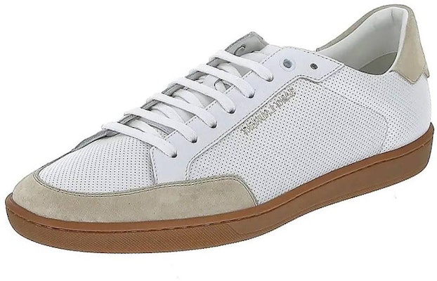 Zapatillas Bajas Saint Laurent 'Cuero Blanco' 6032231JZA09674 Lookbook Zapatillas Bajas Saint Laurent 'Cuero Blanco' 6032231JZA09674