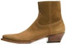 Buy Saint Laurent Lukas Boots 'Brown Zipper' 530824BPN005710