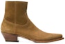 Order Saint Laurent Lukas Boots 'Brown Zipper' 530824BPN005710