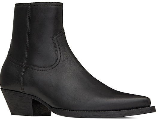 Saint Laurent Lukas Zip Boot 'Black' 530825-CY500-1000 Lookbook Saint Laurent Lukas Zip Boot 'Black' 530825-CY500-1000