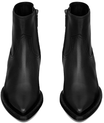 Saint Laurent Lukas Zip Boot 'Black' 530825-CY500-1000 Shop Saint Laurent Lukas Zip Boot 'Black' 530825-CY500-1000