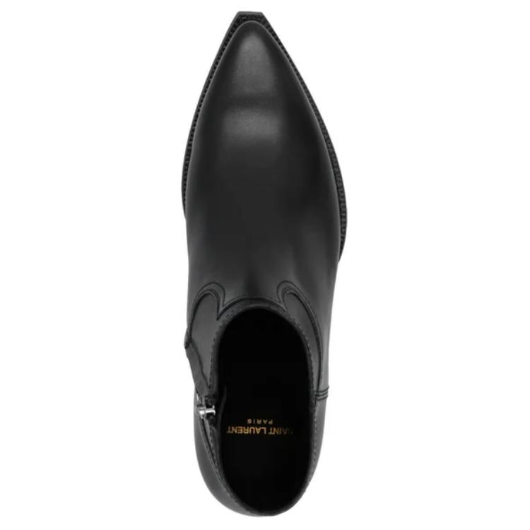 Shop But Saint Laurent Lukas Zip Boot 'Black' 530825-CY500-1000
