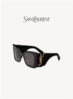 Saint Laurent M119/F BLAZE Sunglasses Black Saint Laurent M119/F BLAZE Sunglasses Black