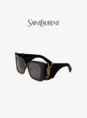 Saint Laurent M119/F BLAZE Sunglasses Black Buy Saint Laurent M119/F BLAZE Sunglasses Black