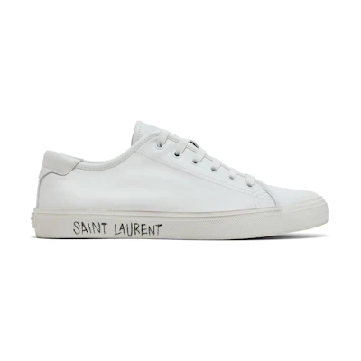 Saint Laurent Malibu Low 'Optic White'
