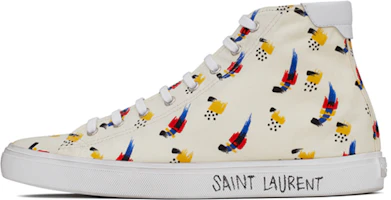 Saint Laurent Malibu Mid 'Coup De Pinceau' 669328-26T10-9060 Saint Laurent Malibu Mid 'Coup De Pinceau' 669328-26T10-9060