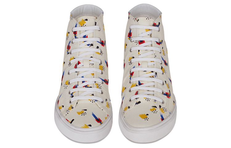 Shop Saint Laurent Malibu Mid 'Coup De Pinceau' 669328-26T10-9060