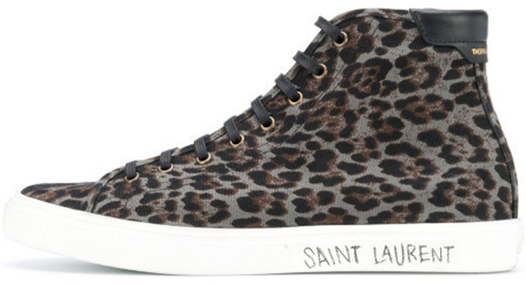 Saint Laurent Malibu Mid 'Grey Leopard' 606075-1ZB10-1740 Buy Saint Laurent Malibu Mid 'Grey Leopard' 606075-1ZB10-1740