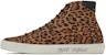 Saint Laurent Malibu Mid 'Corak Harimau Bintang' 606075-1VV10-2038