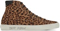 Order Saint Laurent Malibu Mid 'Corak Harimau Bintang' 606075-1VV10-2038