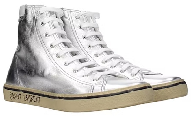 Saint Laurent Malibu Mid 'Metallic Silver' 711267-AAAS7-1462 Order Saint Laurent Malibu Mid 'Metallic Silver' 711267-AAAS7-1462