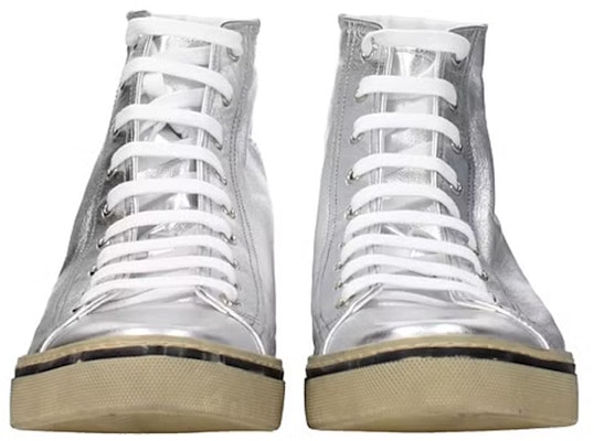 Saint Laurent Malibu Mid 'Metallic Silver' 711267-AAAS7-1462 Shop Saint Laurent Malibu Mid 'Metallic Silver' 711267-AAAS7-1462